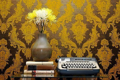 typewriter flowers 3